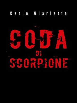 cover image of Coda di scorpione